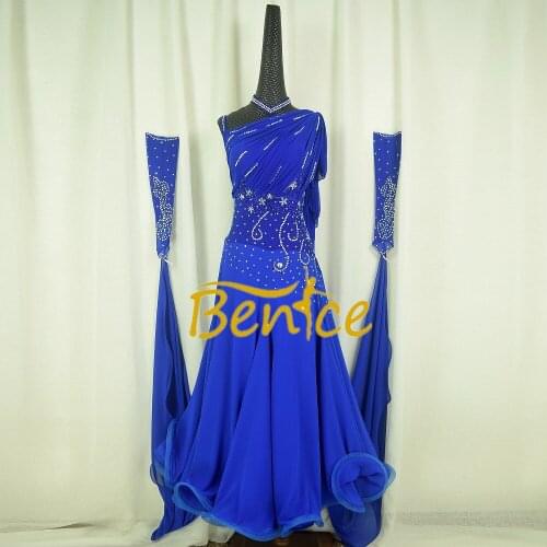2019New Ballroom Dance Competition Dress Women Waltz Dress Standard Modern Dance Performance Costumes