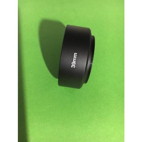 39mm 35/50mm standard screw in mount Metal Lens Hood cover for c mount movie cctv camera free shipping