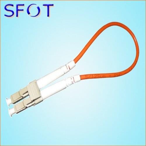 50pcs/lot, LC/UPC Fiber Optic Circuitors LC Circuitors LC Fiber Optic Connectors Loopback, Multi-mode, cable type