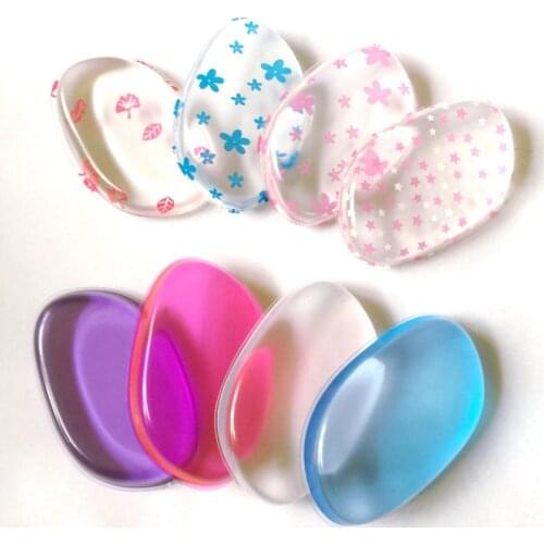 8Pcs Silicone Makeup Sponge Liquid Foundation BB Cream Silicone Sponge Face Powder Applicator Beauty Make up Tools