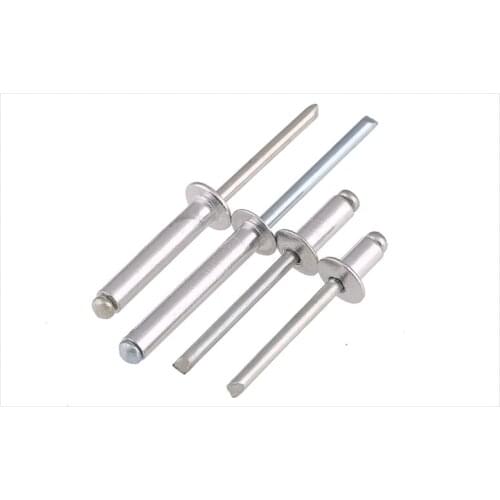 1000pcs/Lot Aluminum M3.2*7 3.2X7MM Domed round head pop rivets open end round head rivets decoration rivets metal fastners