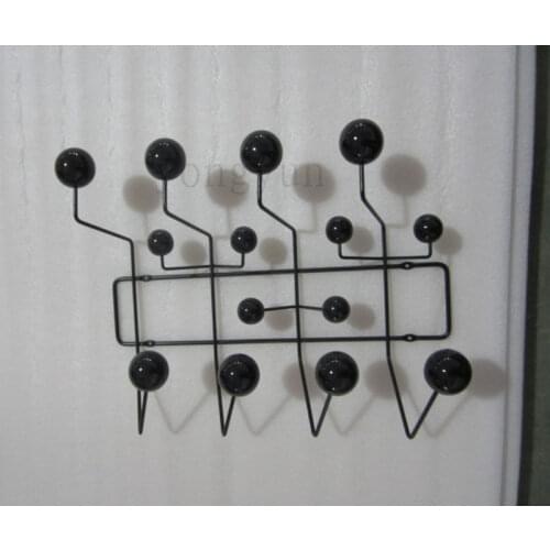 FREE SHIPPING Black color Edisson home as typical fashion candy Minimalist Modern Hang It All coat rack hook coat hangers