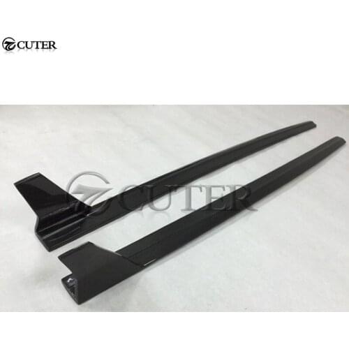A3 S3 Carbon Fiber Side Skirts apron For Audi S3 Sedan Sportback body kit 2014-2015