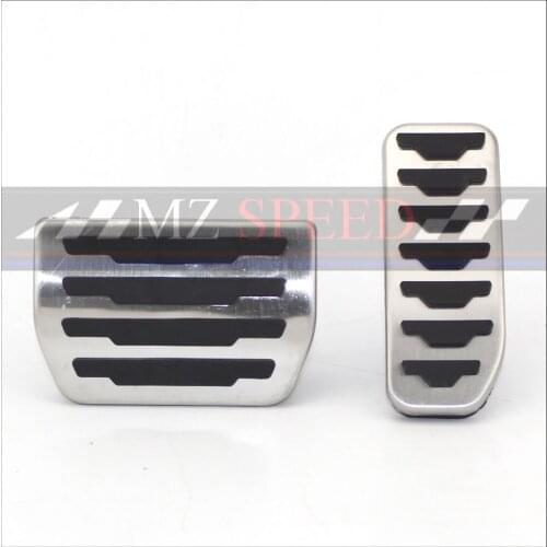 Carmonsons Car Gas Fuel Brake Pedal Pads Cover for Jaguar XE F-PACE for Land Rover Range Rover Evoque Accessories Car Styling