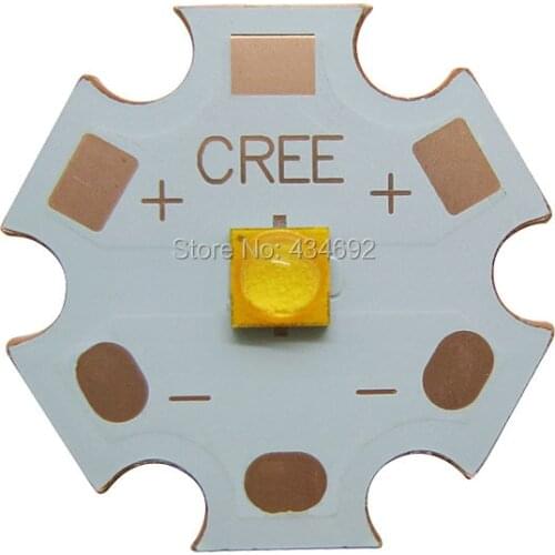 Cree Xlamp XP-G3 Series XPG3 LED Chips LED Bulb Lamp Light Warm White 3000K Led Emitter On 20MM Copper PCB Board For DIY Torch