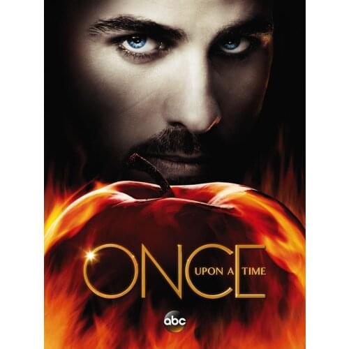 Home Decor Once Upon a Time TV-Silk Art Poster Wall Sicker Decoration Gift