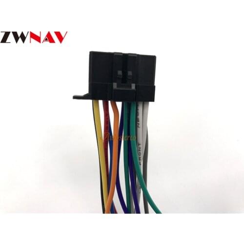 15-107 radio ISO wire cables in a bundle Adapter car connector Adapter plug for PIONEER DEH-series 2010