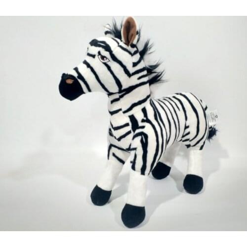 King of the Jungle 35cm Zebra Plush Toys Dolls The Lion King Cartoon Stuffed Plush Toys Birthday Present Decoration