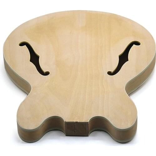 Best Jazz guitar body is made of solid wood with maple plywood on the back and side panels 335 Style
