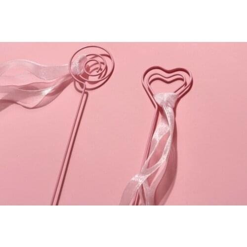 Lovely Kitten Cat Dog Teaser Interactive Toy With Bell Heart Shape Play Fun Toys Cat Small Pet Supplies Fairy Stick N215