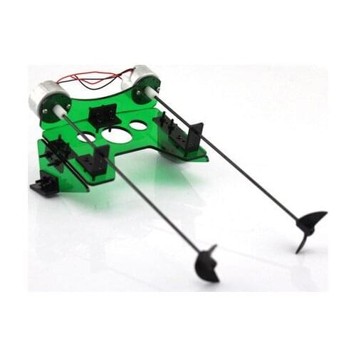 DIY Ship Modules Handmade Toys Physical Gizmo Building Blocks Kits Solar Energy Assembled Toy Teaching Tool