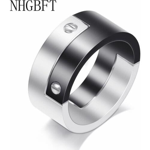 NHGBFT Silver Rings For Men