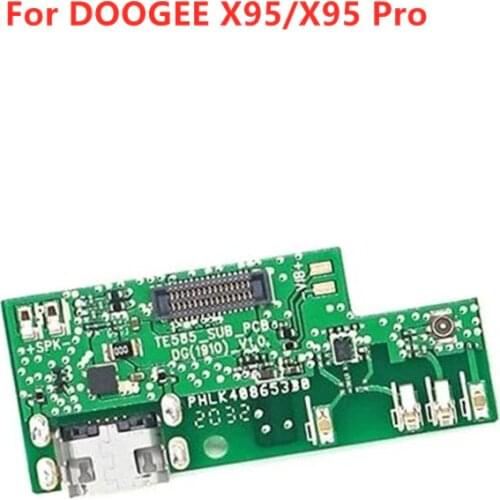 Original DOOGEE X95/X95 Pro USB Board Flex Cable Dock Connector Microphone Mobile Phone Charger Circuits