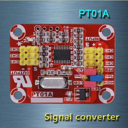 PT01A Pulse Signal To Analog Voltage/PWM Multifunction Servo Signal Converter