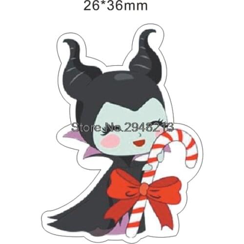 Cartoon movie character Girl flatback Resin Planar Cabochon for Christmas DIY Craft 26*36mm RETS193