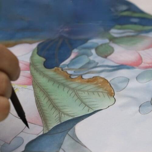 Meticulous Painting Line Drawing Copying, Drawing Draft for Beginners Chinese Painting Copying Flowers Birds Peony Characters