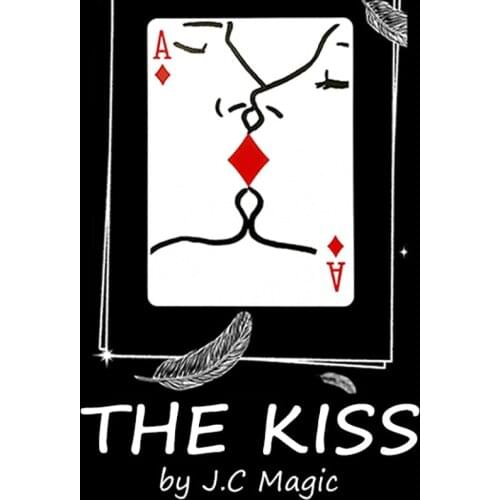 The Kiss by J.C Magic Card Magic Tricks Gimmick Visual Romantic Poker Magie Magician Close Up Street Illusions Mentalism Funny