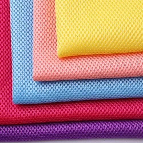 100*155cm 3D Thickened Sandwich Mesh Fabrics for Seat Cover Breathable Sport Shoes Bags Sofa Mesh Cloth Material Air Spacer
