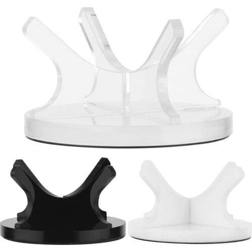 2PCS Acrylic Golf Tennis Softball Stand Holder Tennis Ball Baseball Sphere Balls Stones Display Stand Rack Golf Accessories