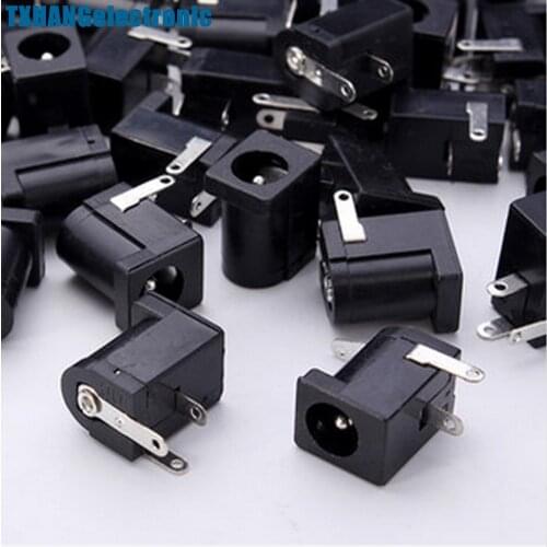 20PCS 5.5x2.1 DC-005 Electrical Jack Socket Power Outlet Audio Video Contor