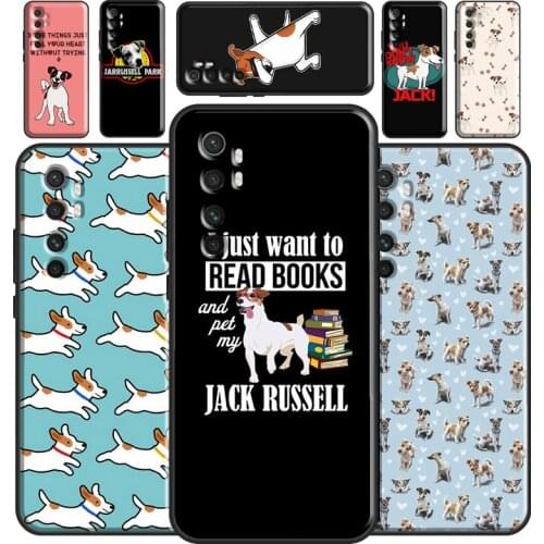 Jack Russell Terrier Dog Phone Case For Xiaomi Mi 11 Lite 9 10 9T 10T Pro POCO X3 M3 Pro F3 Mi 11 Ultra Back Cover