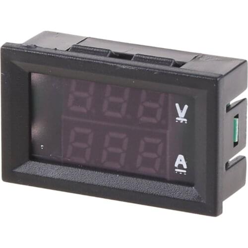Digital Voltmeter Ammeter DC100V 10A Panel Amp Volt Voltage Current Meter Tester