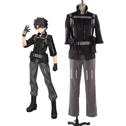 Fate Grand Order FGO Fujimaru Ritsuka Cosplay Costume Full Set Custom Made