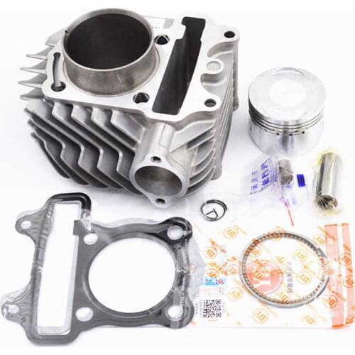 Motorcycle Piston Ring Gasket Cylinder Kit STD Big Bore for Honda SPACY 125 CHA125 CHA 125 FIZI 125 CHS125 Modified Engine