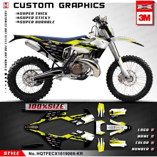 KUNGFU GRAPHICS Dirt Bike Stickers Unique Designed for TE FE TX FX FS TC FC 125 150 250 300 350 450 501 2016 2017 2018 2019
