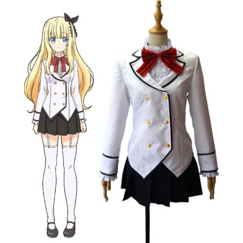 Boarding School Juliet Kishuku Gakkou no Juliet Persia Dahlia Academy Boarding School Uniform Dress Cosplay Costume
