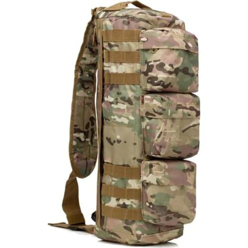 Outdoor Military Tactical Multi-purpose Camo Backpack Encrypted Oxford Waterproof Duffle Bags Climbing Travel Camping Rucksack