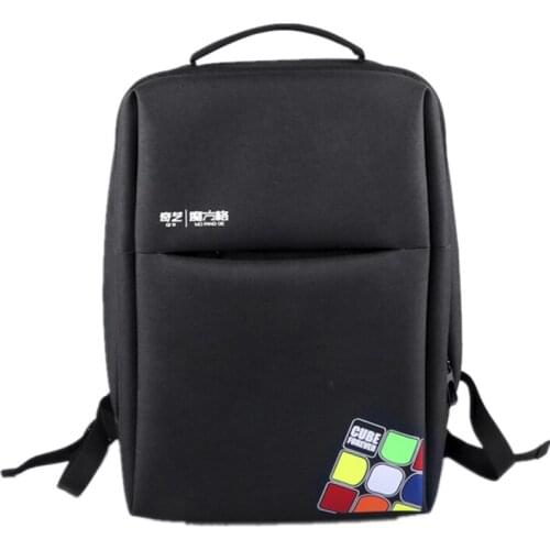 Qiyi Backpack 2x2 3x3 4x4 5x5 cube related black backpack educational game children adult large capacity backpack gift