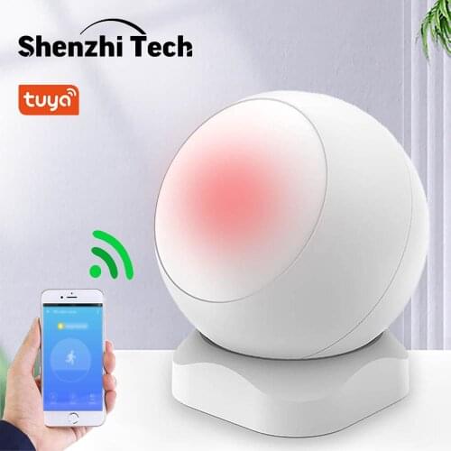 Tuya ZigBee Motion Detector Smart Home PIR Motion Sensor Home Security Infrared Human Body Detector Wireless