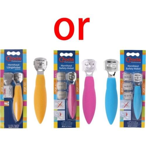 Hot Pedicure Callus Shaver Foot Hard Tough Skin Corn Remover Cutter Razor & 10 Blade Foot Care Tool Pedicure Cutter/Shaver