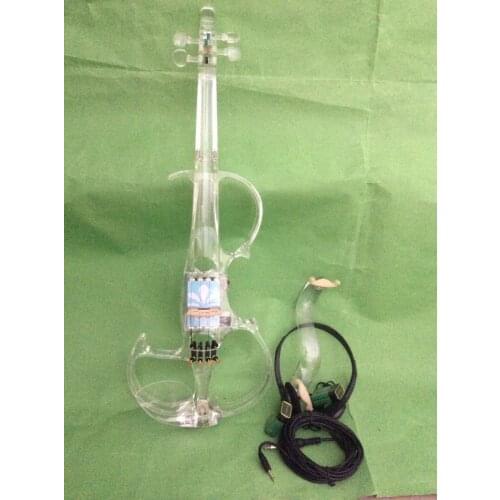 Top quality 4/4 violin electric violin Crystal style