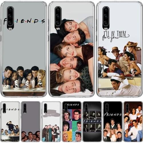 Friends Tv Show Funny Family Phone Case for Huawei P40 P30 P20 Mate 30 20 10 Pro P10 Lite P Smart Z + 2019 Gift Coque Cover Capa