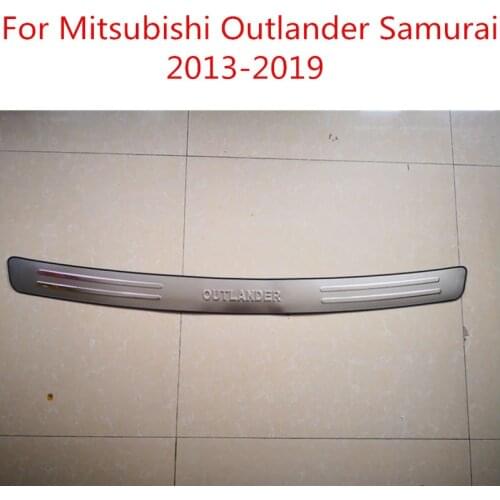 High quality stainless steel Rear bumper Protector Sill For Mitsubishi Outlander 2013 2014 2015 2016 2017 2018