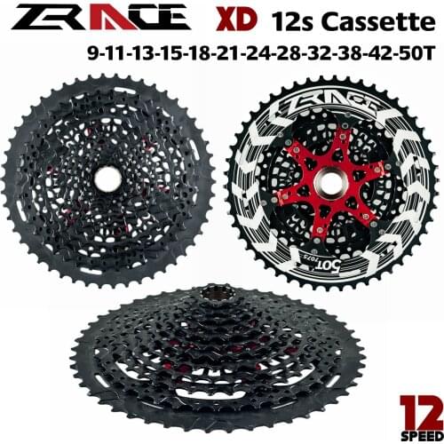 ZRACE ALPHA 12s XD Cassette 12 Speed MTB bike freewheel 9-50T - Black,compatible SRAM XD freehub, XX1 X01 GX NX Eagle