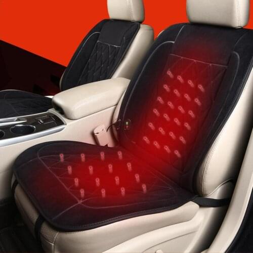 1/2PCS 12V Heated Seats Adjustable Fast Heated Car Seat Cover Car Electric Heated Seat Car Styling Winter Pad Cushions Auto Cove
