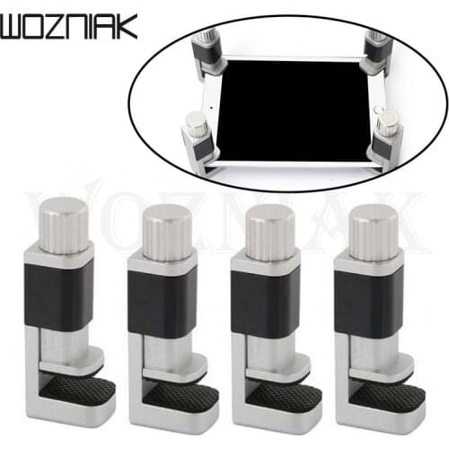 4pcs/Set Adjustable Fixture For iPhone iPad LCD Screen Lamination Fastening,Clamp with Rubber Gasket,LCD Digitizer Repair Tool