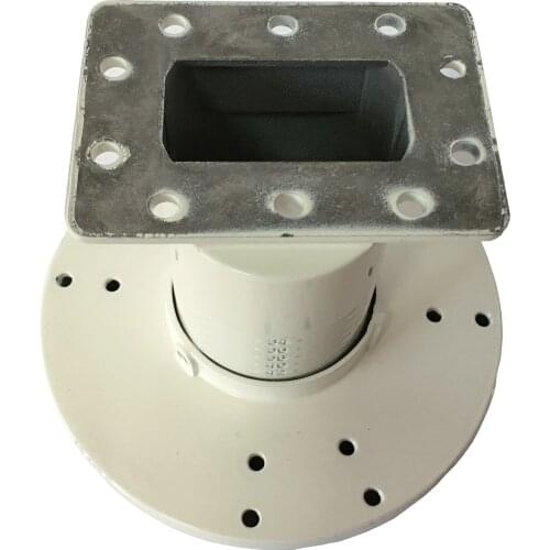 C Band Single Polarity Feedhorn With Scalar Ring