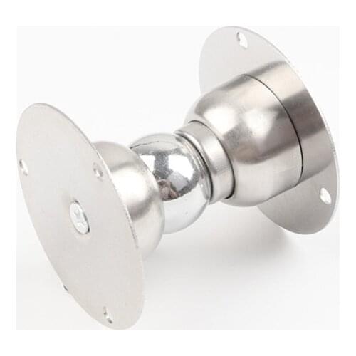 Stainless Steel Sliver Magnetic Door Stopper Holder Noiseless Door Catch Holder Home Hardware for Bedroom Bathroom