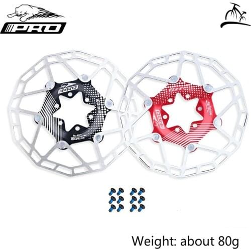 IIIPRO MTB Bicycle Rotor Floating Disc Brake Pad 160mm Mountain Bike Hydraulic Disc Brake Pads Stainless Steel Ultralight 80g