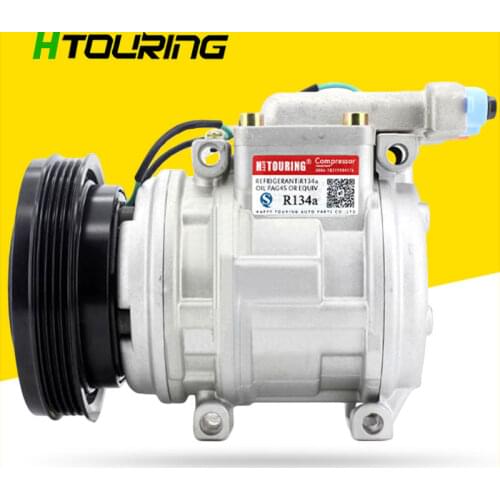 For Car Doosan DH220-5 DX255LC Dx225 Vehicles Excavator AC Air Condition Compressor 10PA15C 2208-6013B 22086013B 24V