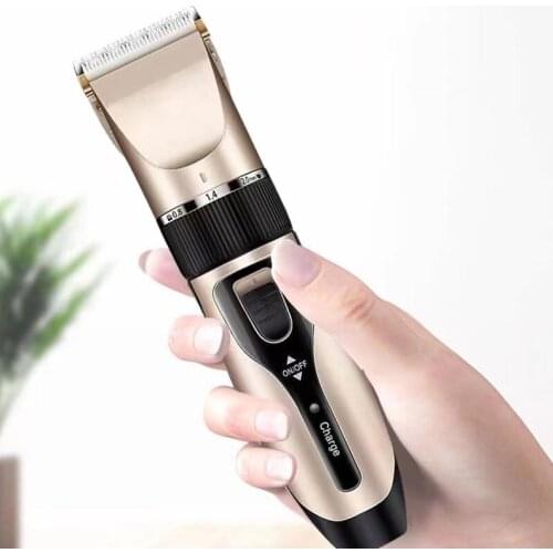 Electric Hair clipper Rechargeable Breard Trimmer Cordless Shaver Trimmer Ceram Blade Men Barber Hair Cutting Machine
