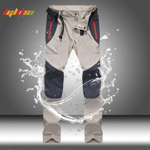 Mens Tactical Waterproof Pants Cargo Spring Summer Quick Dry Long Trousers Outdoor Sports Trekking Camping Fishing Pants 4XL