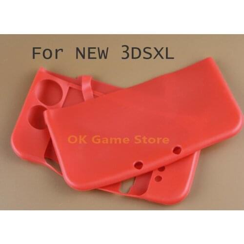 1pc Silicone Rubber Soft Cover Case For Nintendo New 3DS XL LL 3DSXL/3DSLL Console Full Body Protective Skin Shell