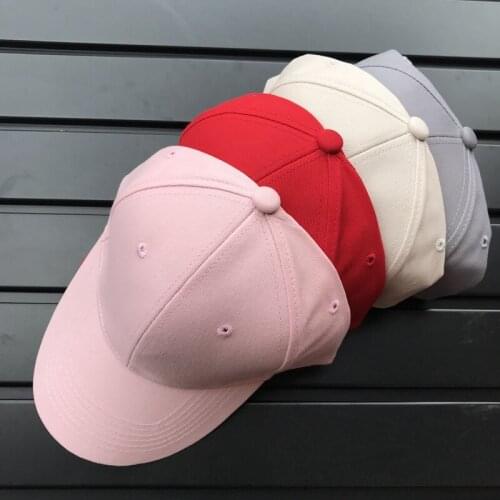 MYZOPER 2019 Solid Color Unisex Cotton Breathable Baseball Cap Adjustable Spring Autumn Simple Tide Adult Cap Hip Hop Hat