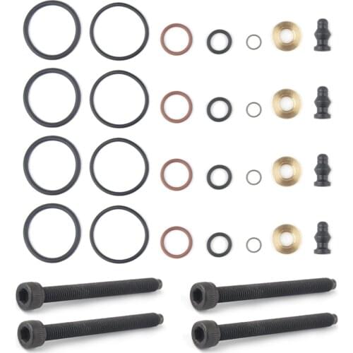 Fuel Injector Seal Repair Kit Injector Bolts for A2 A3 A4 Skoda 1.2 1.4 1.9 TDI 1417010997 038103385A