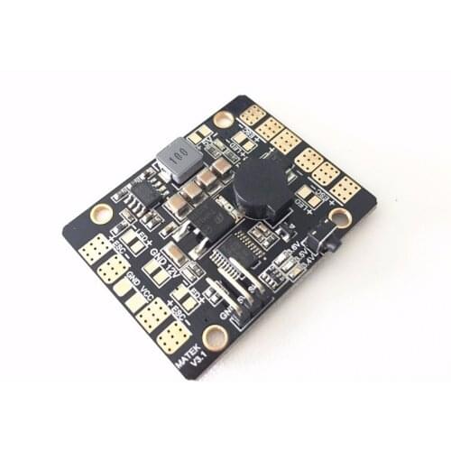 PDB BEC-5V/3A LED Lighting Control Tracker Low Voltage Alarm LED POWER 5 in 1 Hub Double BEC V3 F18048